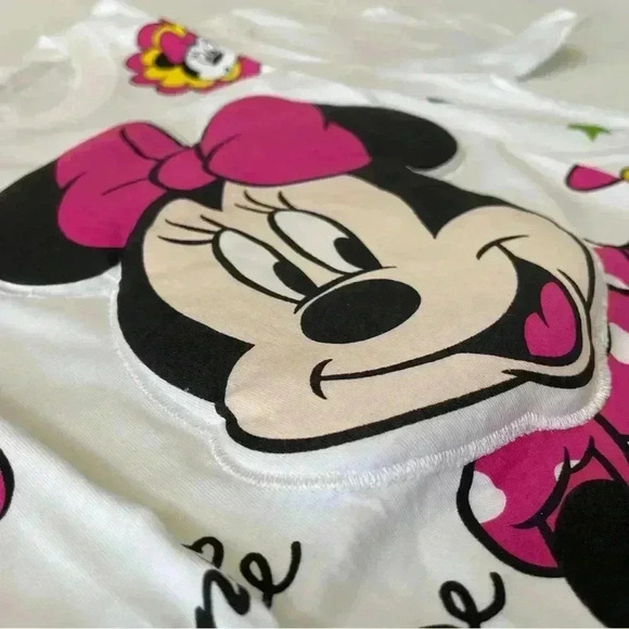 Minnie Mouse 3D Head TShirt Girls NWT - Picture 5 of 10